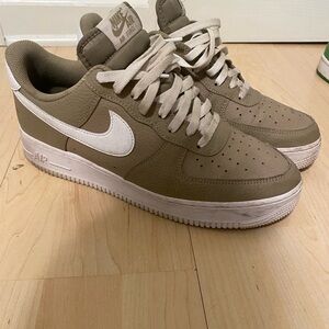 Nike air force ones *olive*